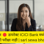 ICICI Bank sarl sewa bharti