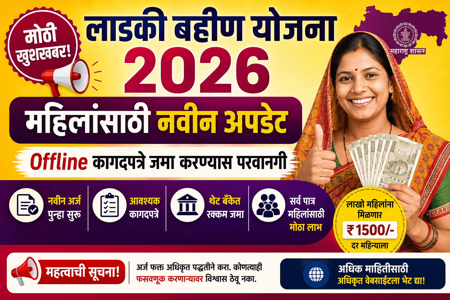 लाडकी बहीण योजना 2026