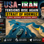 USA Iran tensions and Strait of Hormuz global oil and shipping crisis